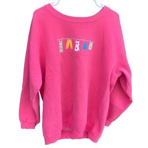 Vintage Crewneck Sweatshirt Authentic Pigment Celebration Florida Size XL